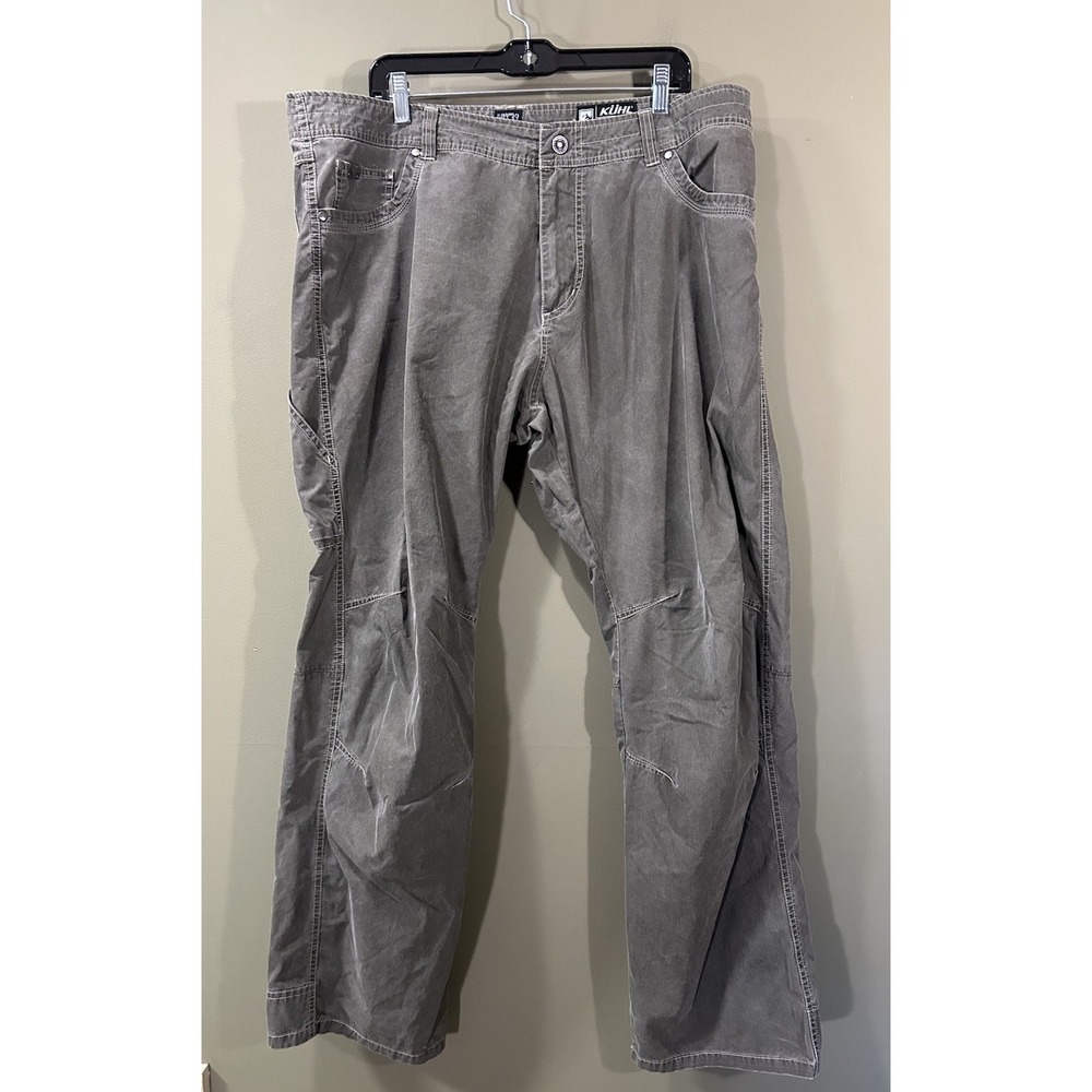 Kuhl Revolvr Outdoor Hiking Work Pants Mens Sz 40X30 Olive Gorpcore Utility